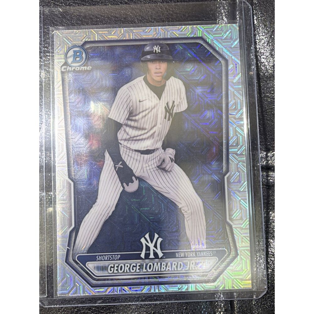 2026 Bowman Chrome George Lombard Jr. Mojo Refractor Yankees
